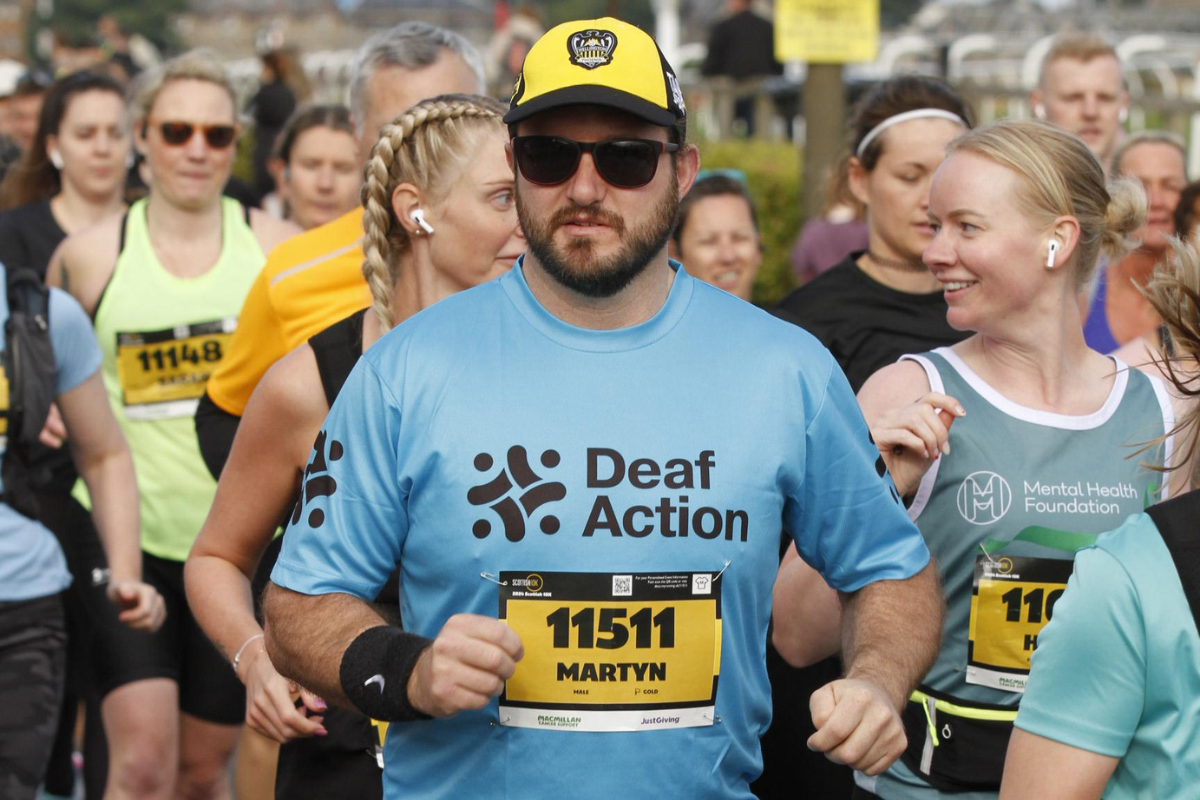 Edinburgh Marathon 2025 Deaf Action