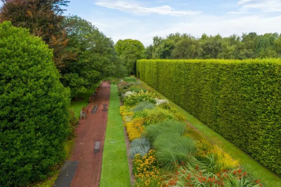 Autumn scene at the Royal Botanic Garden Edinburgh